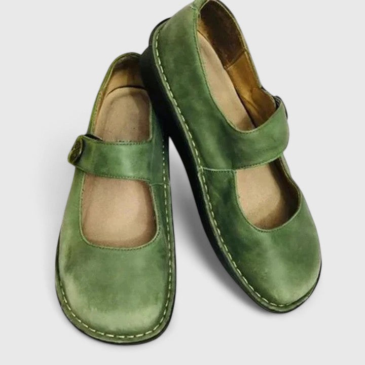 NUALA CORK | Lucie Adjustable-Strap Mary Janes