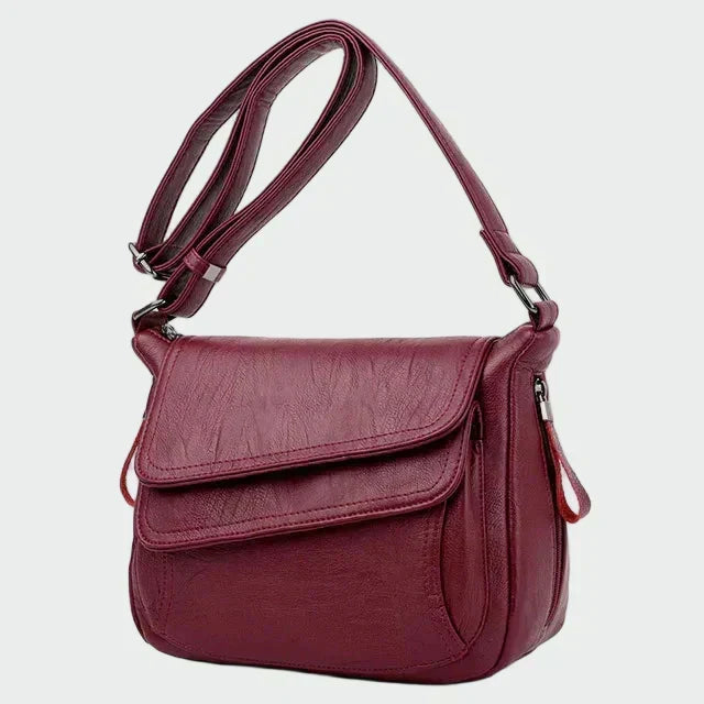 Maureen - Classic Black Shoulder Bag