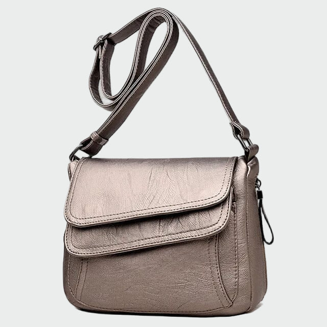 Maureen - Classic Black Shoulder Bag