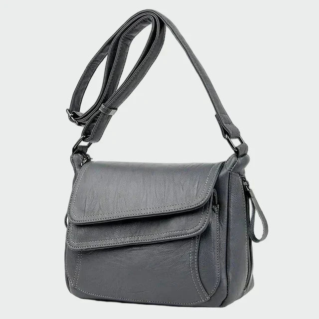 Maureen - Classic Black Shoulder Bag