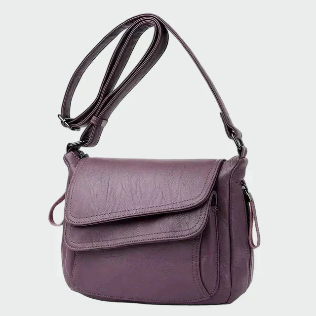 Maureen - Classic Black Shoulder Bag