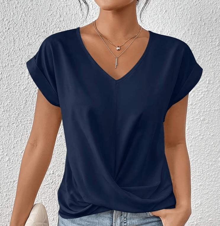 Niamh - V-Neck Blouse