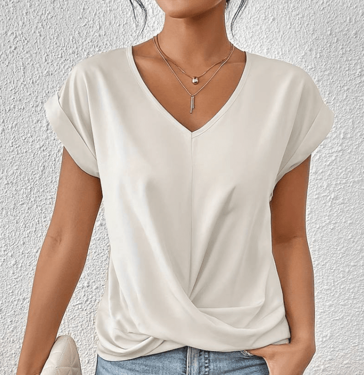 Niamh - V-Neck Blouse