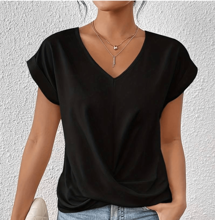 Niamh - V-Neck Blouse