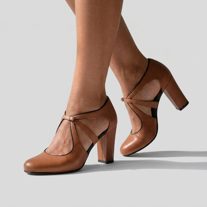 Órla - Comfortable Crossed Heels