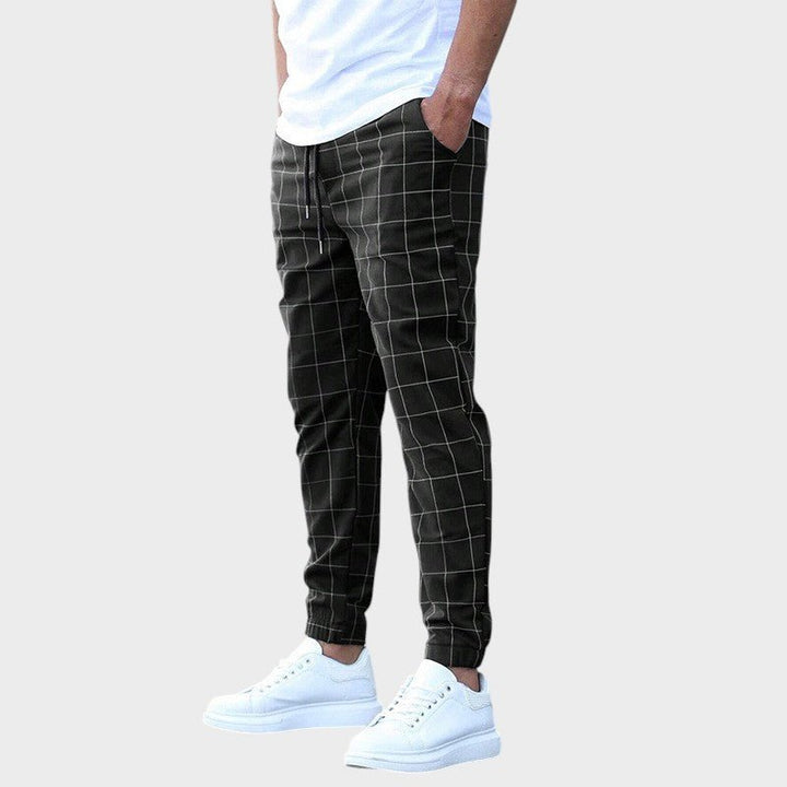 Brendan - Stylish Checkered Trousers