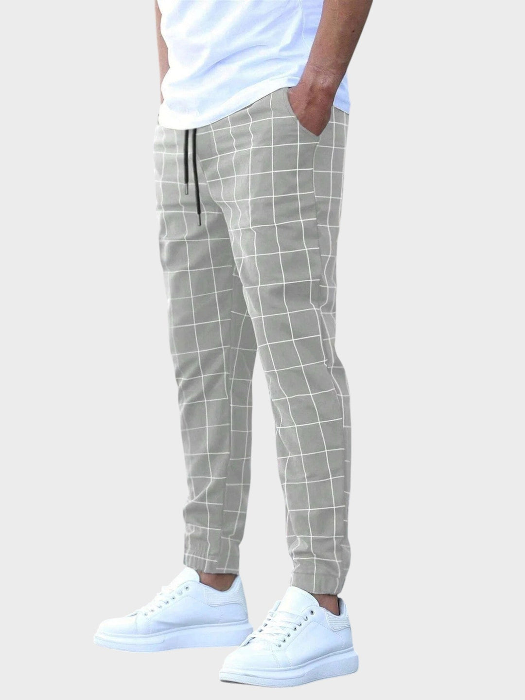 Brendan - Stylish Checkered Trousers