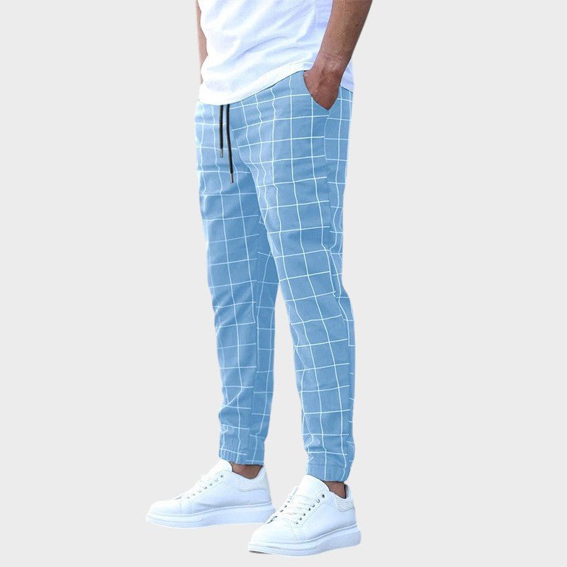 Brendan - Stylish Checkered Trousers