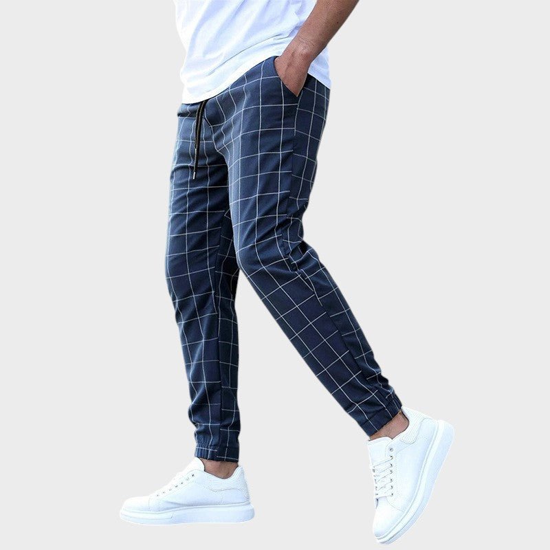 Brendan - Stylish Checkered Trousers