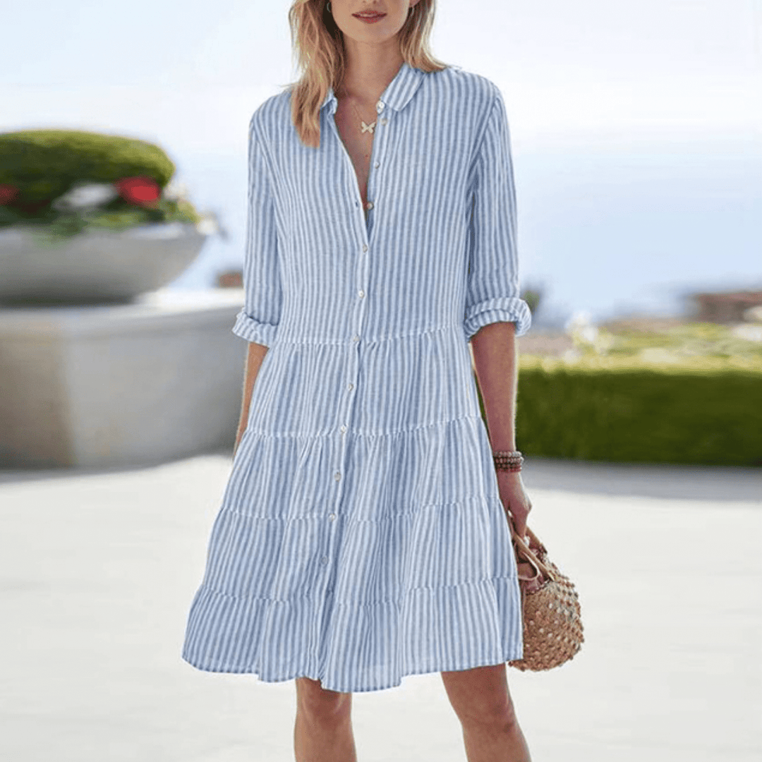 Tara - Chic Striped Dress