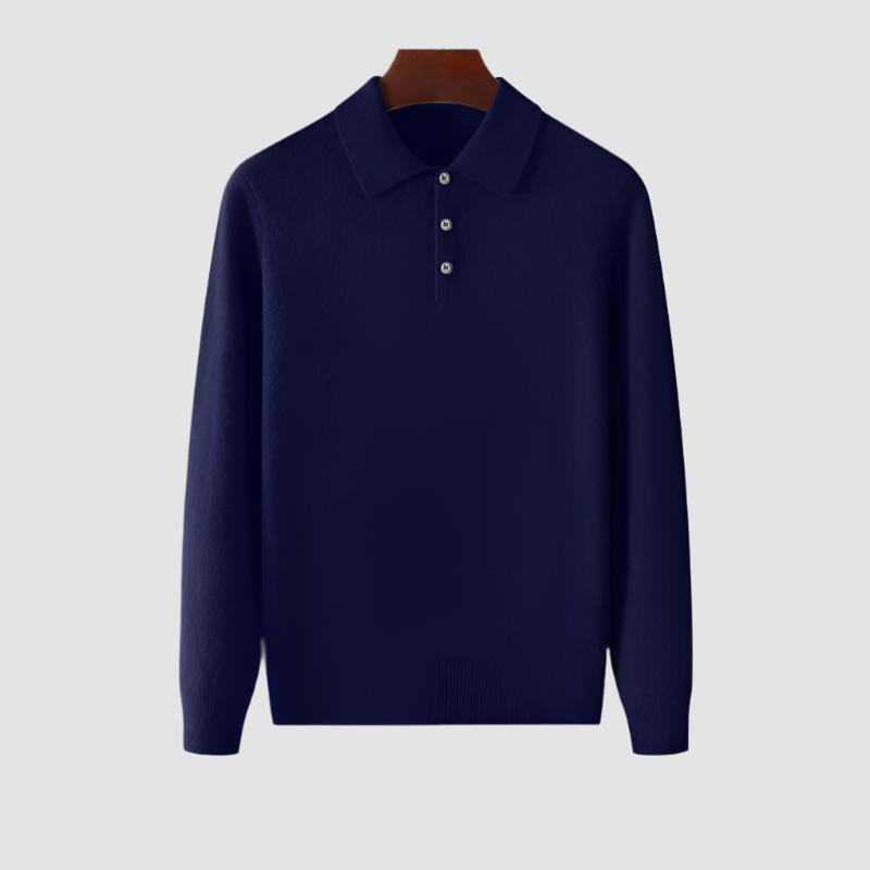 Ronan - Cozy Polo Sweater