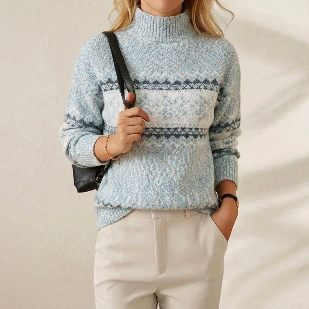 Megan – Fair Isle Crewneck Jumper