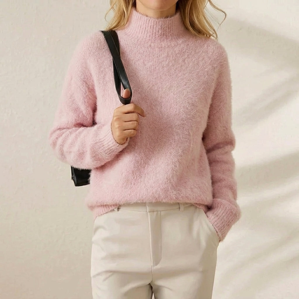 Lorna – Fluffy Crewneck Jumper