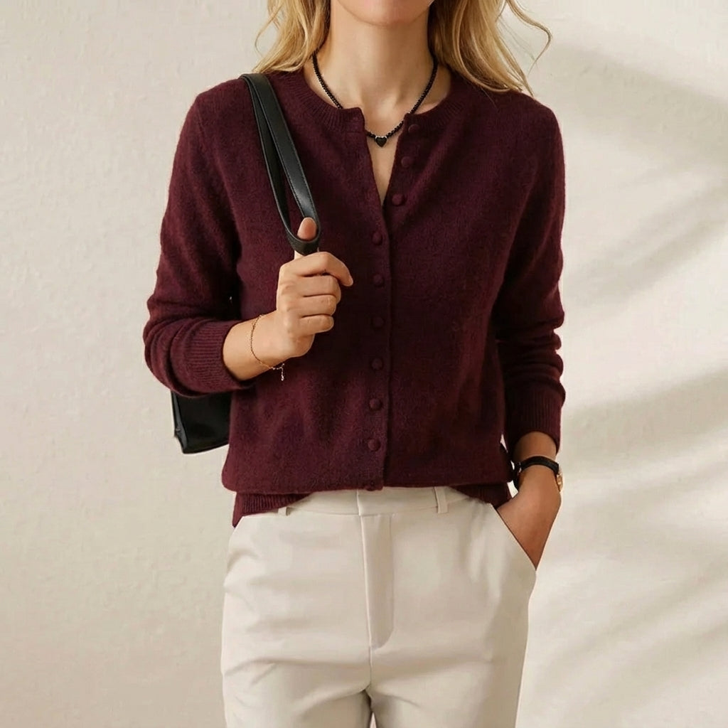Olive – Soft Crew Neck Pullover Jumper