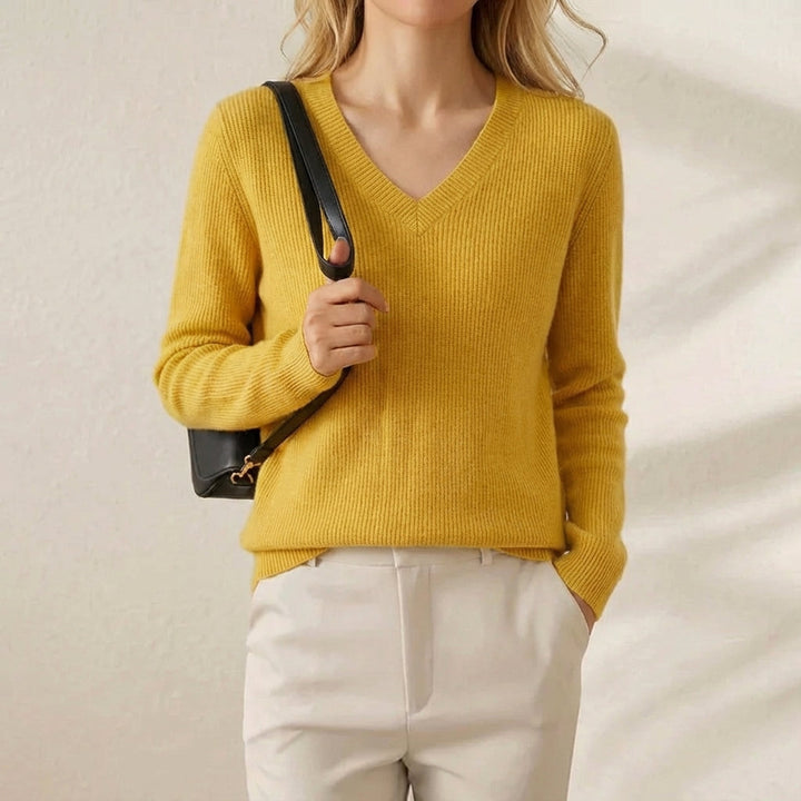 Nellie – V-Neck Pullover Jumper