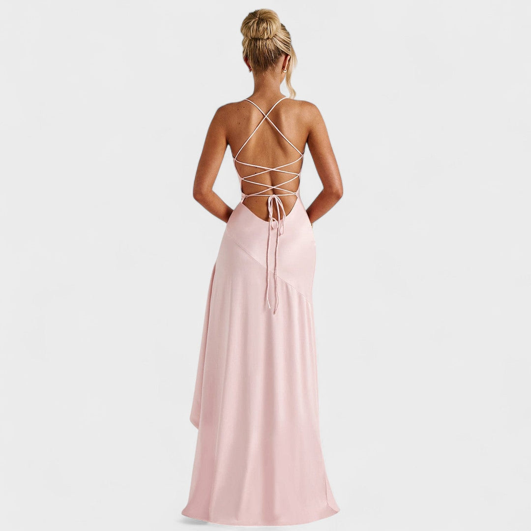 Fionnuala - Pink Maxi Dress