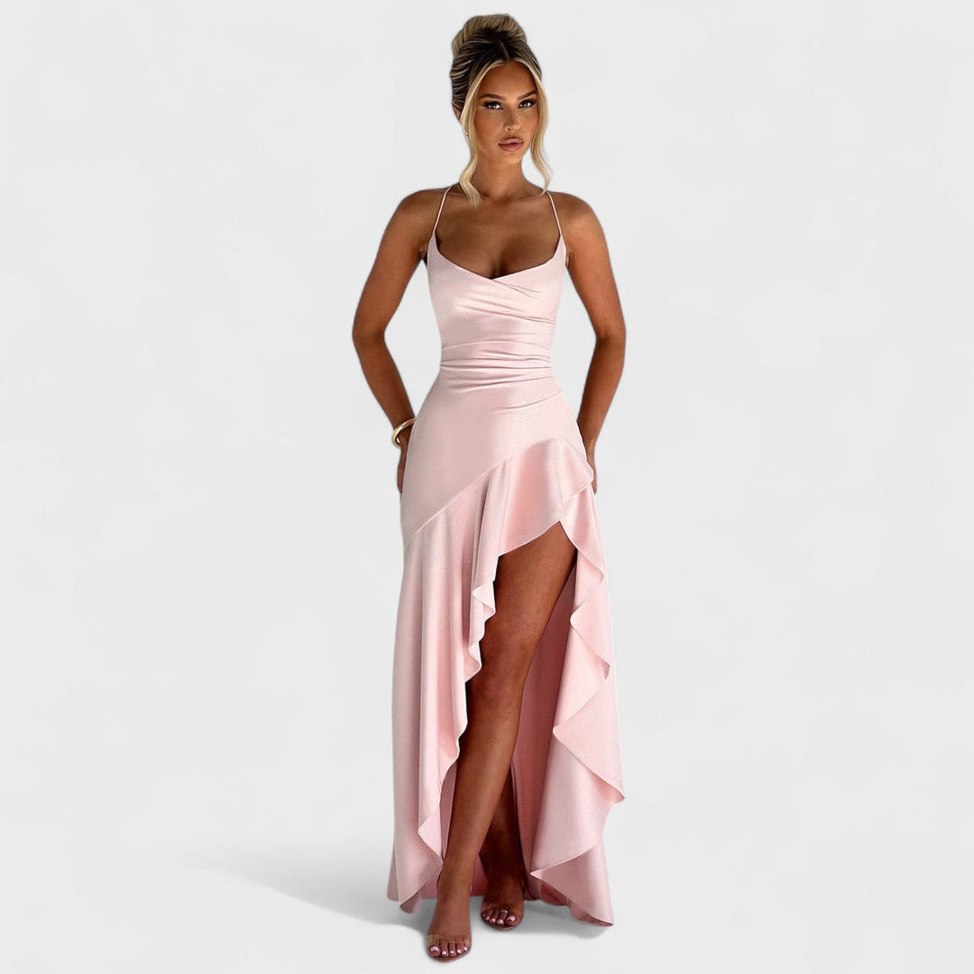 Fionnuala - Pink Maxi Dress