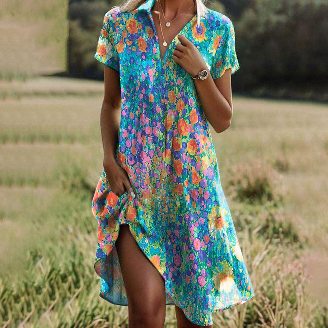 Muireann - Bohemian Midi Dress