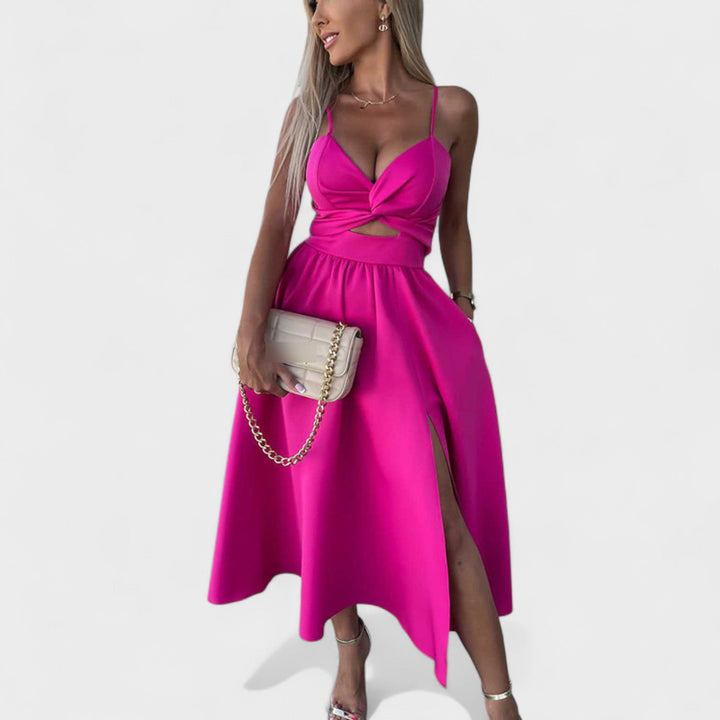 Cathy - Chic Midi Dress