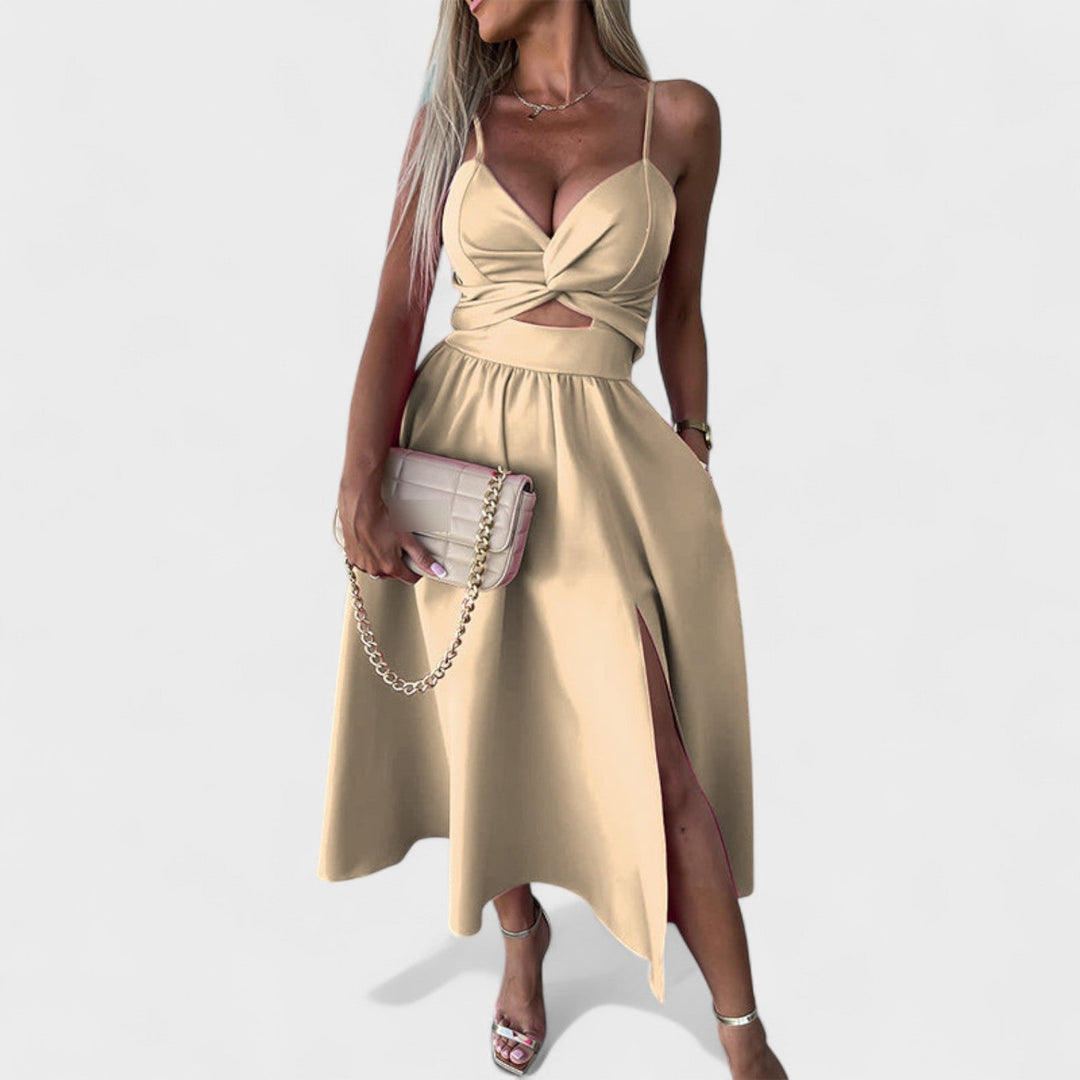 Cathy - Chic Midi Dress