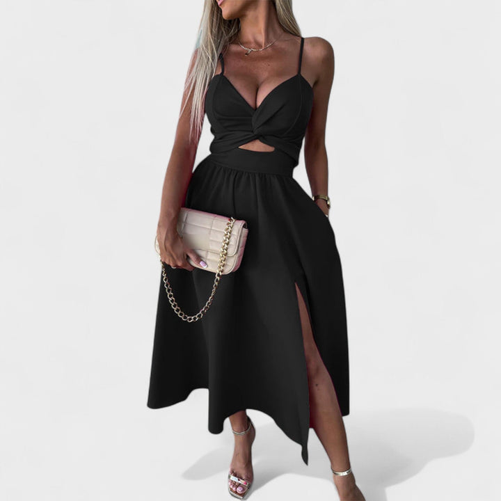 Cathy - Chic Midi Dress
