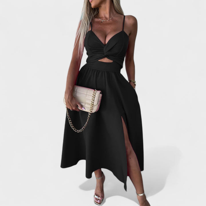 Cathy - Chic Midi Dress