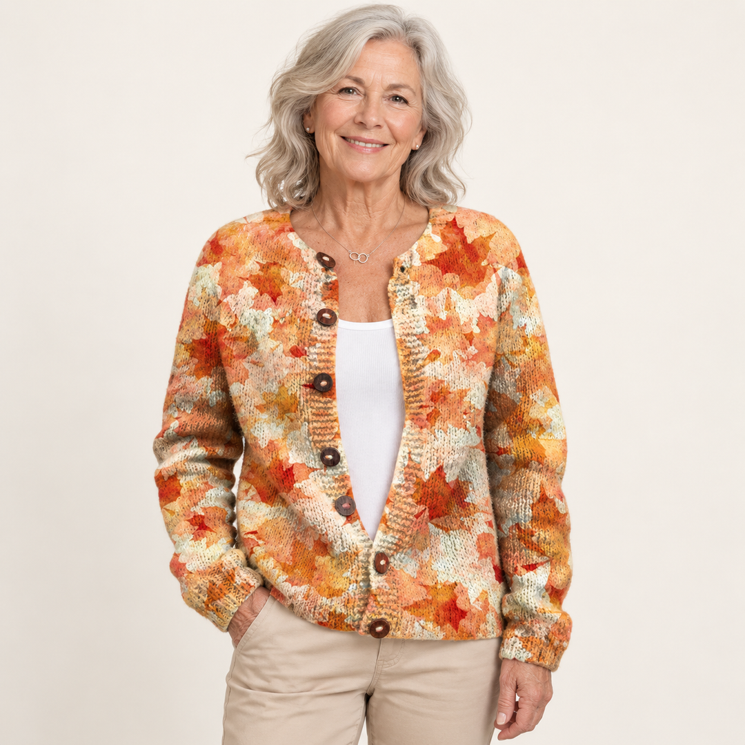 Briarwood | Autumn Leaf Knit Cardigan