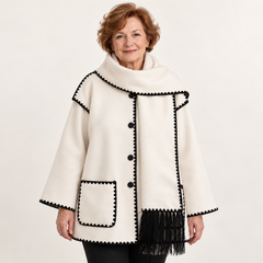 Women's Relaxed Scarf Coat