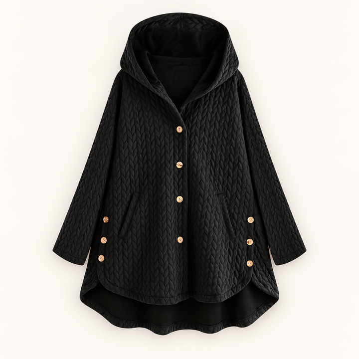 Women's Warm Lined Hooded Coat