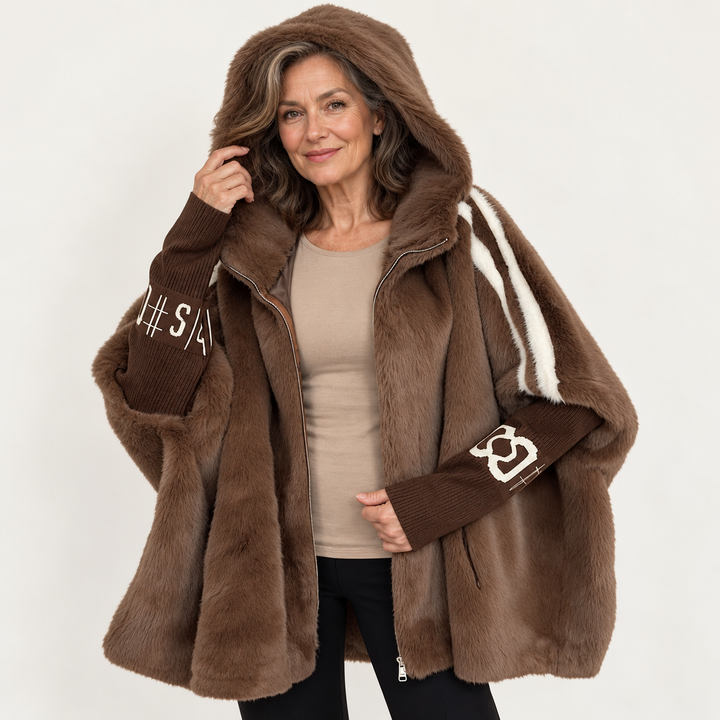 Women's Long Oversized Faux Fur Coat