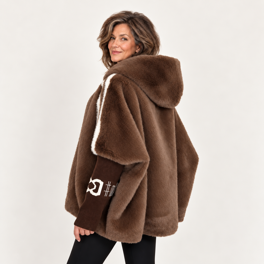 Women's Long Oversized Faux Fur Coat