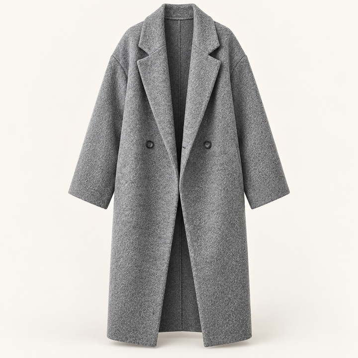 Women's Long Everyday Coat – Warm & Timeless