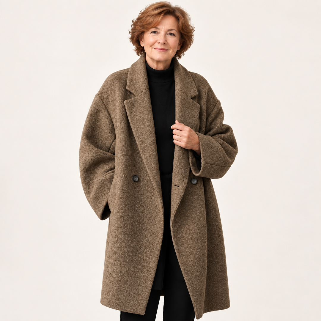 Women's Long Everyday Coat – Warm & Timeless