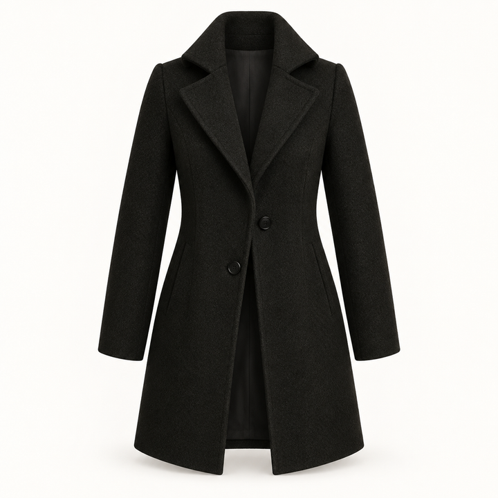Women's Long Wool Coat – Warm & Classic
