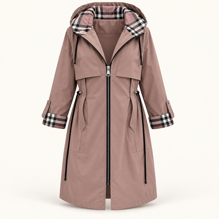 Women's Windproof Rain Coat with Hood