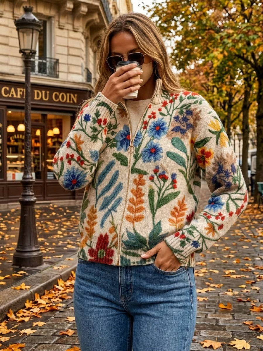 Labhaoise | Floral Folklore Cardigan