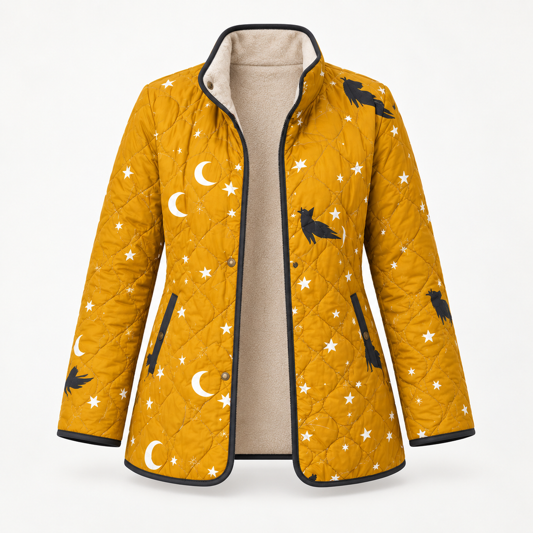 Tabitha | Cats and Stars Quilted Jacket