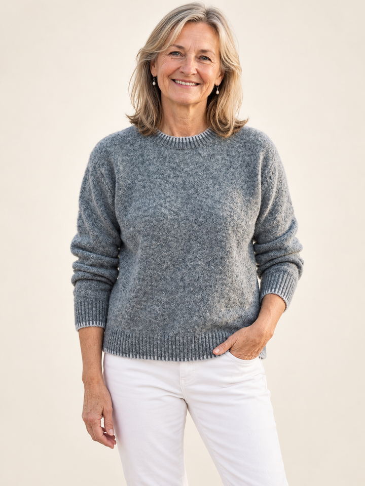 Tamara – Thoughtfully Designed Jumper on a mature model