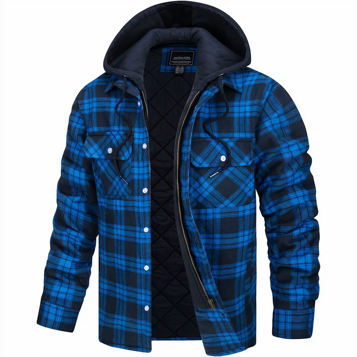 Cian - Chic Plaid Coat