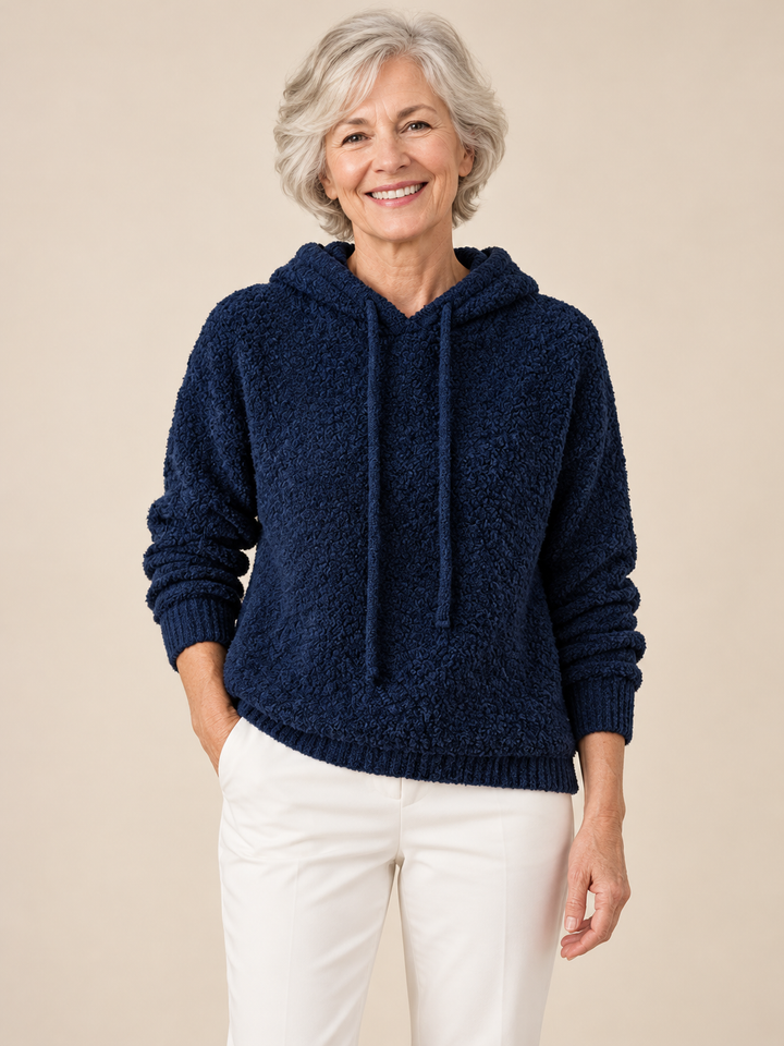 Bianca – Vintage Inspired Jumper on a mature model