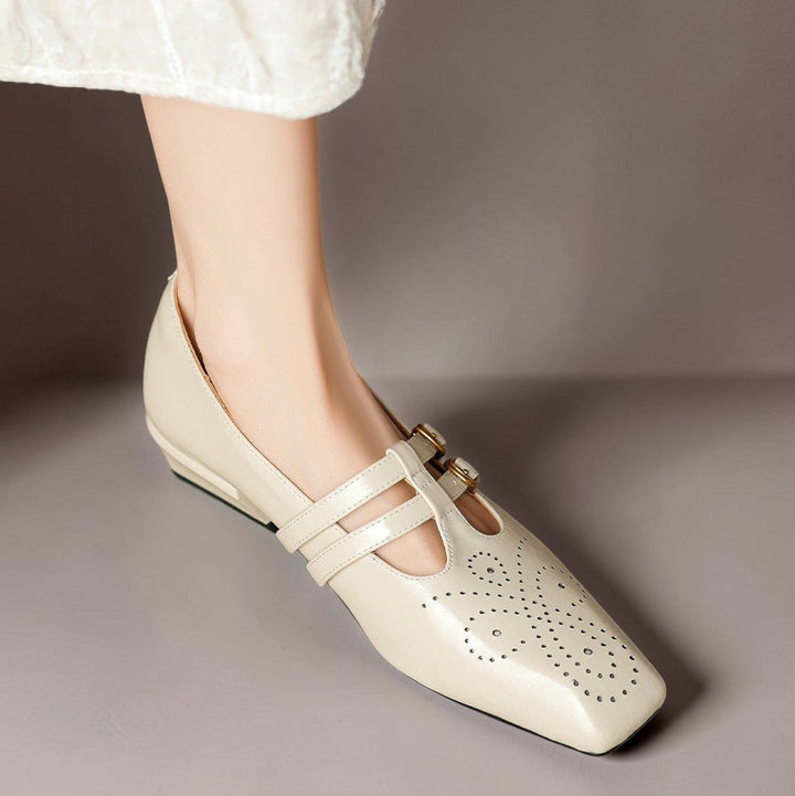 NUALA CORK | Pauline Double-Strap Mary Janes