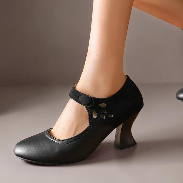 NUALA CORK | Camille Ankle-Strap Heels
