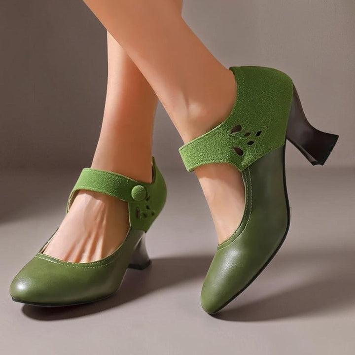 NUALA CORK | Camille Ankle-Strap Heels