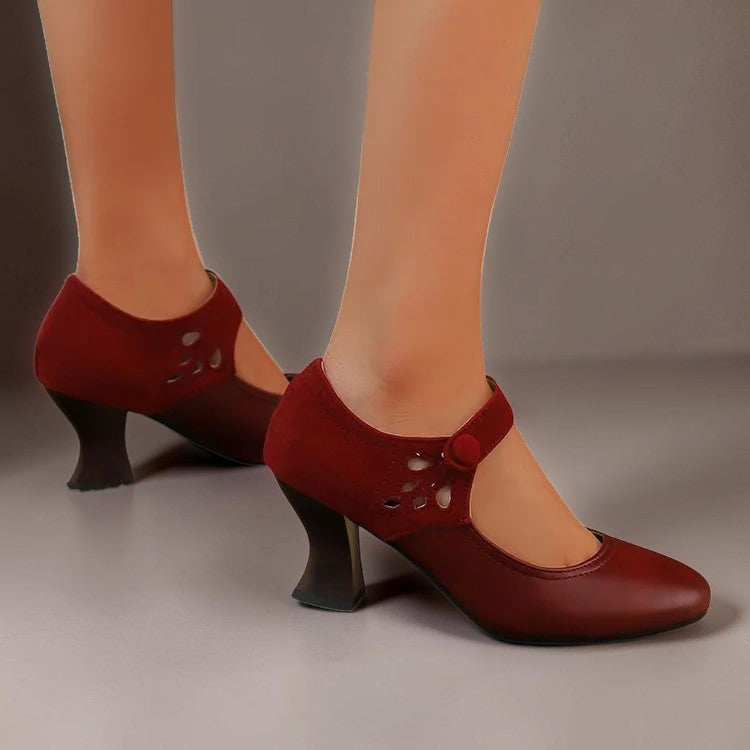 NUALA CORK | Camille Ankle-Strap Heels