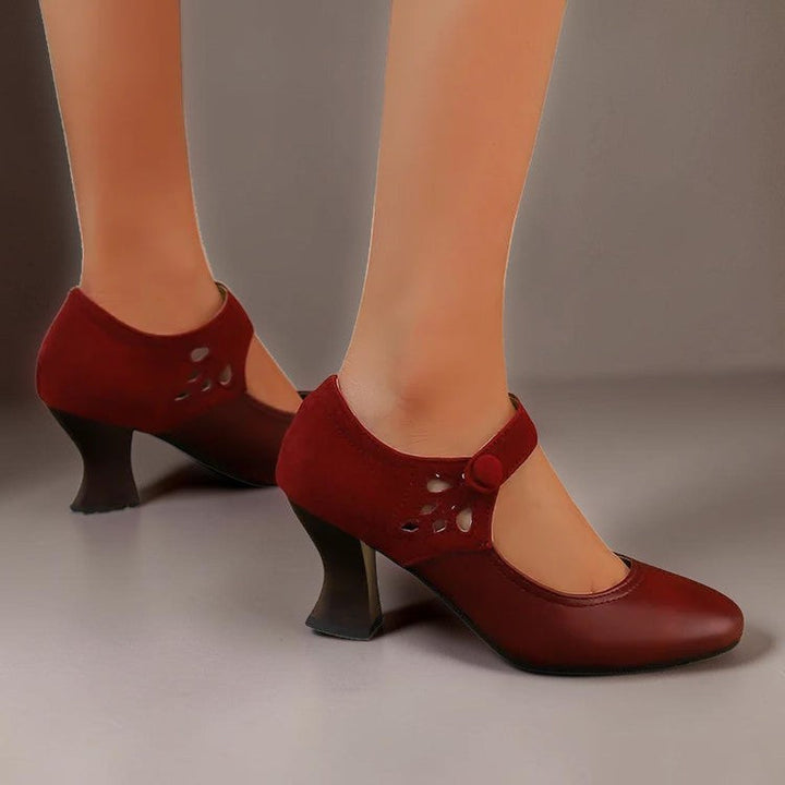 NUALA CORK | Camille Ankle-Strap Heels