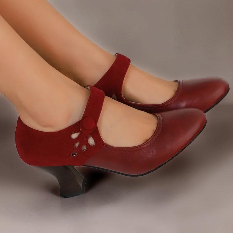 NUALA CORK | Camille Ankle-Strap Heels