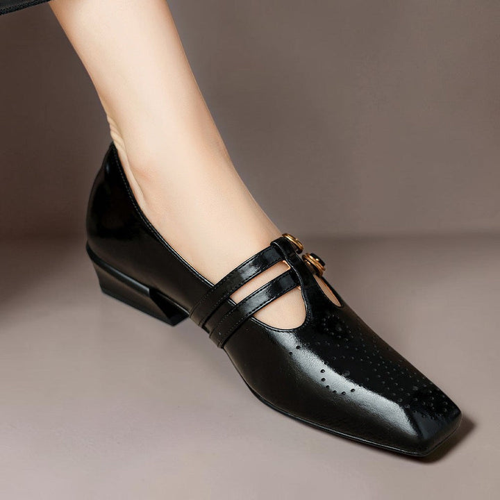 NUALA CORK | Pauline Double-Strap Mary Janes