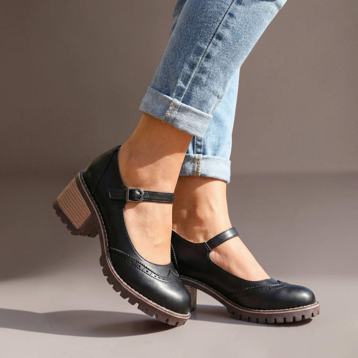 NUALA CORK | Isabelle T-Bar Heels