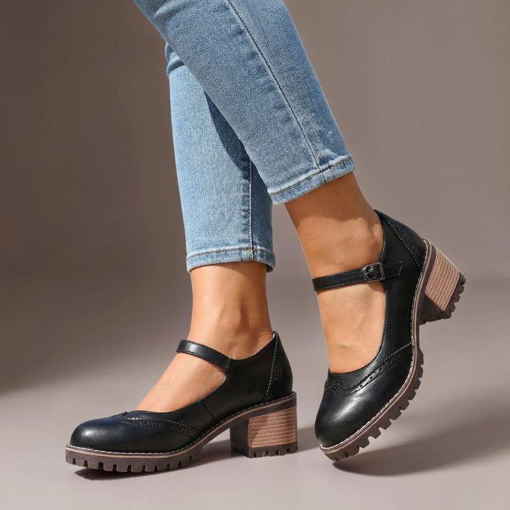 NUALA CORK | Isabelle T-Bar Heels
