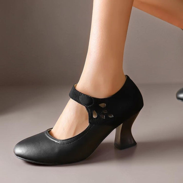 NUALA CORK | Camille Ankle-Strap Heels